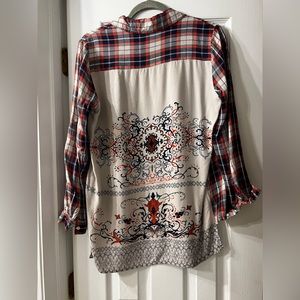 White crow M casual blouse boho